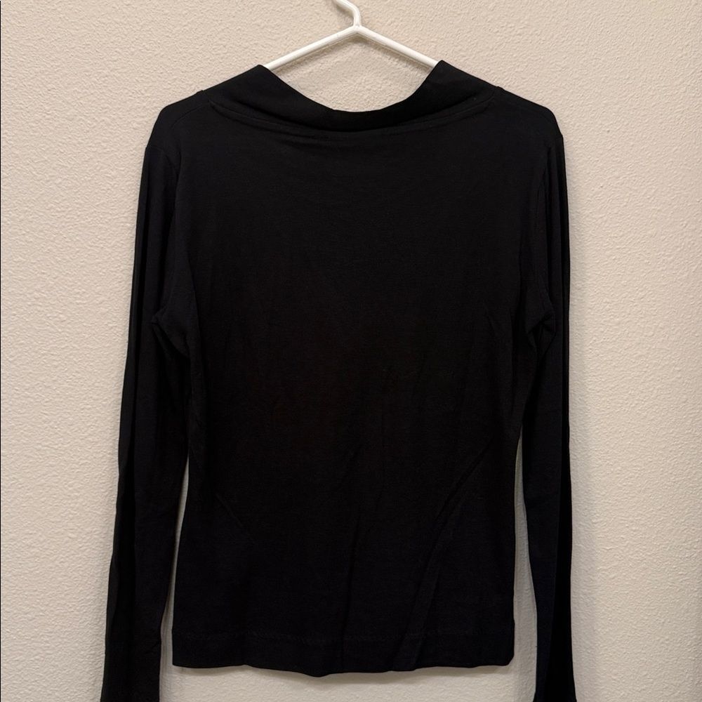 NWT SKFK Ibarne black L/S T-Shirt - size 6 - $75 MSRP - Picture 6 of 6